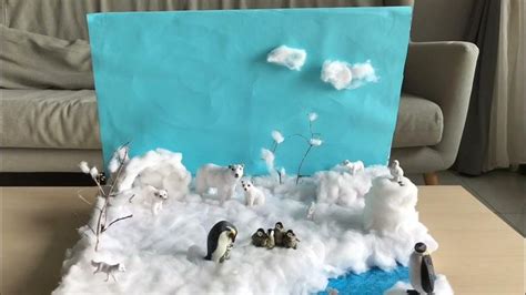 Polar habitat diorama |Arctic region project/ARCTIC MODEL | | Diorama ...