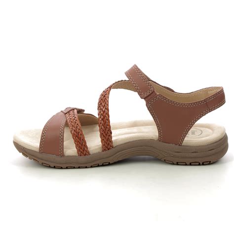 Earth Spirit Malibu Tan Leather Womens Comfortable Sandals 40564 11