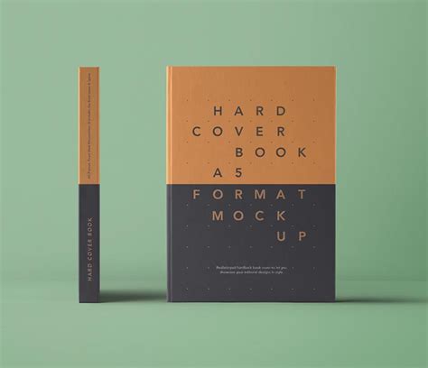 Hardcover Book - PSD Mockup | DesignerMill