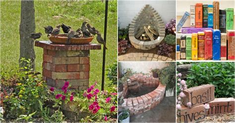 20 Incredibly Creative Ways To Reuse Old Bricks Diy And Crafts