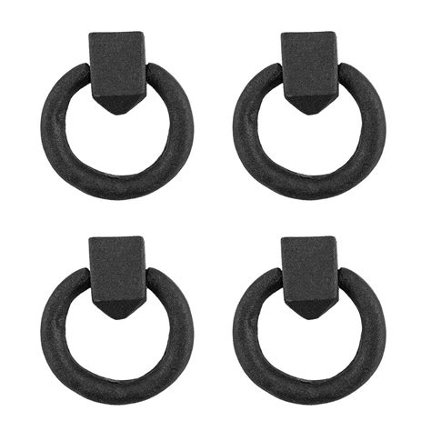 Renovators Supply Cabinet Handles 2 Black Wrought Iron Drawer Pulls