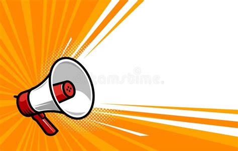 Loudspeaker Megaphone Bullhorn Icon Or Symbol Advertising Promotion