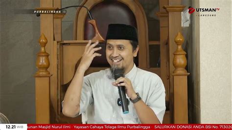 Berlemah Lembut Kepada Orang Tua Hadits No 09 Ustadz Abdullah Zaen Lc Ma Youtube