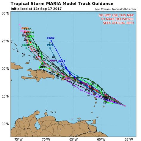 EURO Model Tropical Atlantic Forecasts « Track The Tropics - Spaghetti ...