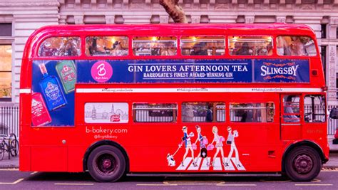 Gin Afternoon Tea London Bus Tour For Two With Brigit’s Bakery Red Letter Days