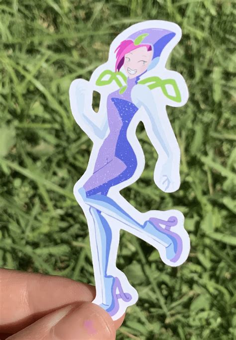 Winx Club Stickers Winxs Fanart Stickers Bloom Aisha Flora Etsy Uk