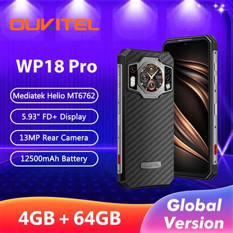 Oukitel Tel Fono Inteligente Wp Pro Versi N Global Smartphone