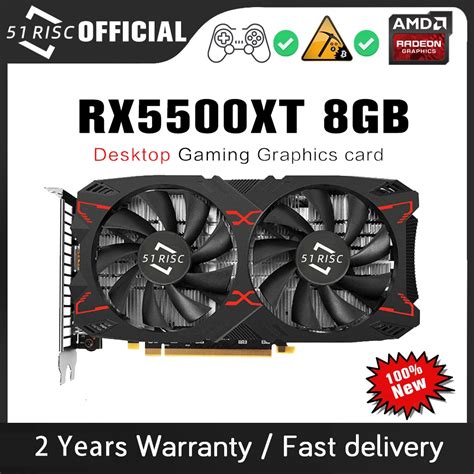 51 Placa Gráfica Gddr6 4gb 64bit Gpu Rx6500xt 4gd6 Ga Placa De Vídeo