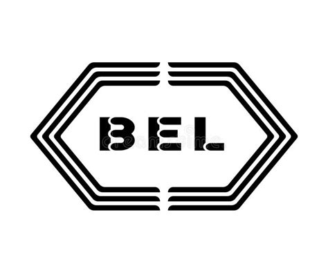 BEL Letter Logo Design. BEL Simple and Modern Creative Monogram Initial ...