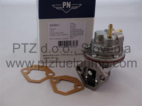 Citroen 2CV Fuel Pump With Hand Pump Lever PN 3240 1 PTZ Online Store