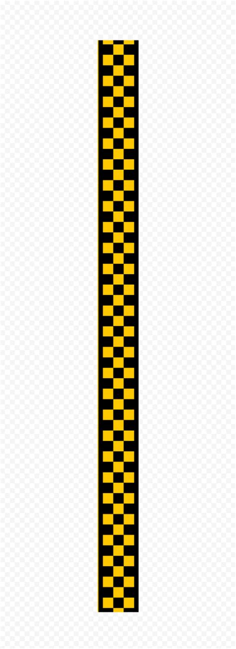 Taxi Cab Pattern Checker Border Image Png Citypng