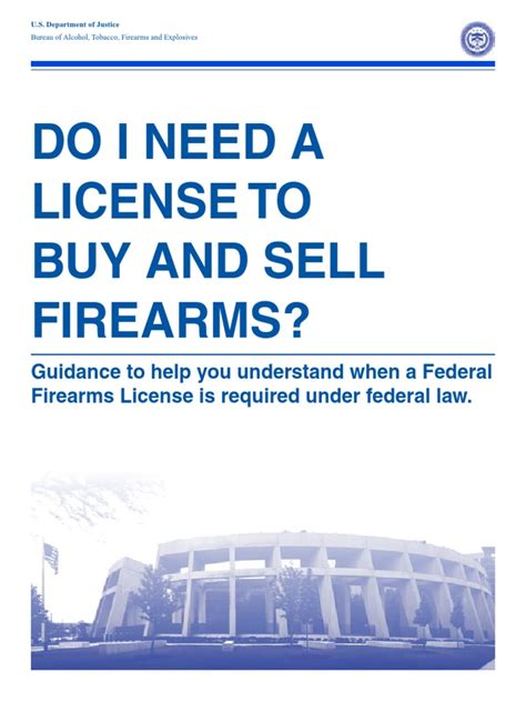 Atf Guidance For Buying Selling Firearms Download Free Pdf