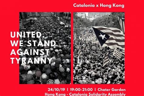 Missatge D Activistes De Hong Kong Als Catalans Tradu T F Rums