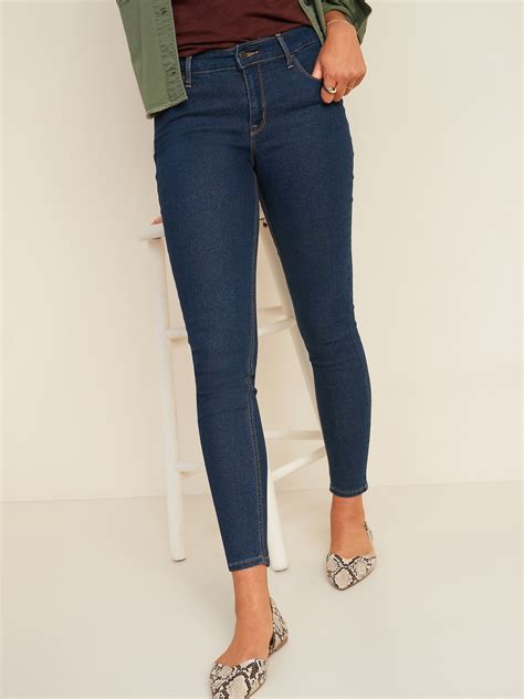 Mid Rise Super Skinny Jeans For Women Old Navy