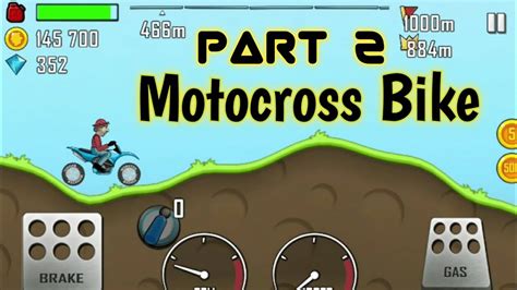 Hill Climb Racing Walkthrough GamePlay Part 2 Trying Motocross Bike