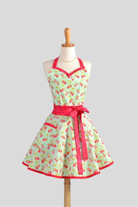 Sweetheart Retro Apron Sexy Kitchen Apron In By Creativechics