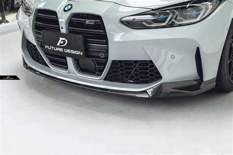 Future Design Carbon Fiber M Performance Front Lip For M3 G80 And M4 G82 Cargym