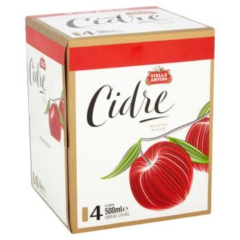 Stella Artois Cidre Cider Cans 4 x 500ml - From LONDIS FERME PARK ROAD in LONDON | APPY SHOP