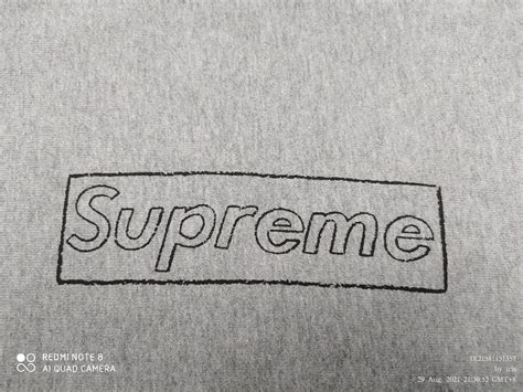 QC SUPREME KAWS GREY HOODIE : r/FashionReps