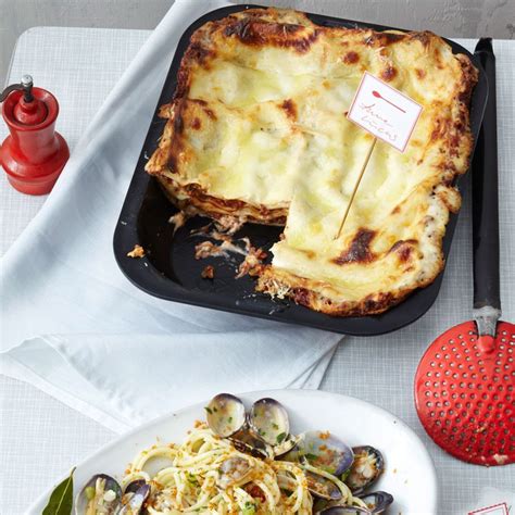 Lasagne Mit Mozzarella B Chamel Rezept Essen Und Trinken