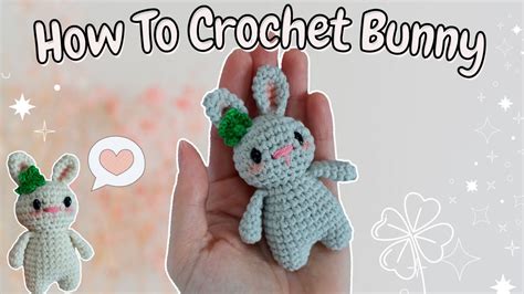 How To Crochet Bunny Free Amigurumi Tutorial Amigurumi Crochet