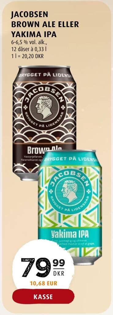 Jacobsen Brown Ale Eller Yakima Ipa Tilbud Hos Scandinavian Park