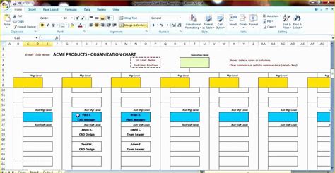 Hierarchy Chart Template Free Of 40 organizational Chart Templates Word Excel Powerpoint ...