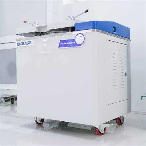 Biobase Lab Sterilizer LED Displays Unwrapped Wrapped Sterilization 30L