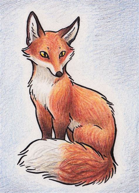 Original Aceo Red Fox