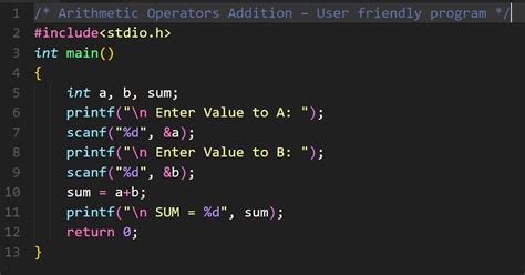 C Program To Add Two Numbers Techzuk The Best Porn Website