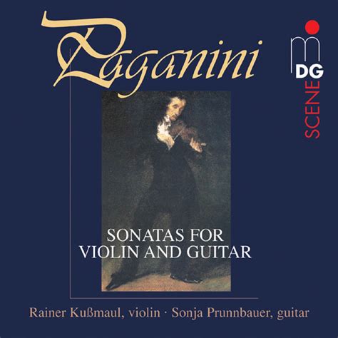 Paganini Sonatas For Violin And Guitar Sonja Prunnbauer