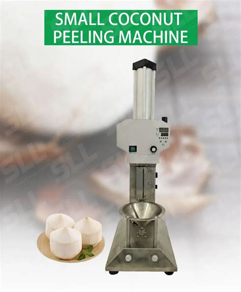 Automatic Coconut Husk Peeling Removing Machine Coconut Dehusking