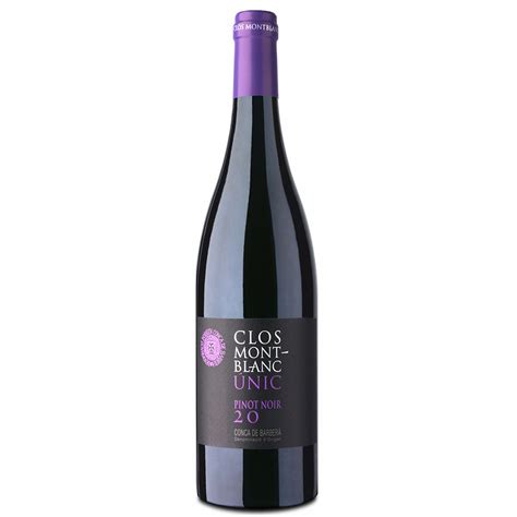 Clos Montblanc Unic Pinot Noir 75cl Spanish Red Wine Award Winning