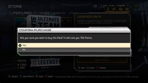 Madden Nfl Ultimate Team All Madden Bundle Legend Pack Opening