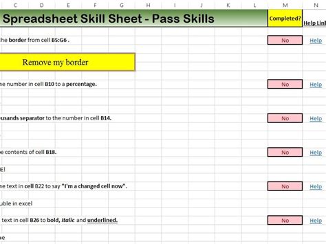 Ecdl Excel Revision Lesson Teaching Resources