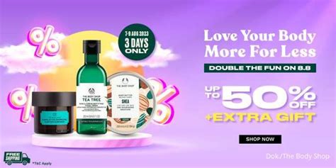 Promo The Body Shop Periode September Parfum Hingga