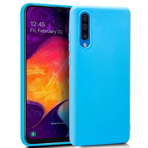 Cool Funda Silicona Celeste Para Samsung Galaxy A A S