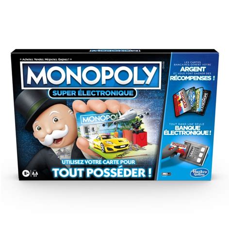 Monopoly Super Lectronique Hasbro Gaming King Jouet Jeux De Plateau