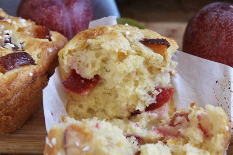 Perfect Plum Muffins Made With Yogurt Christinas Cucina