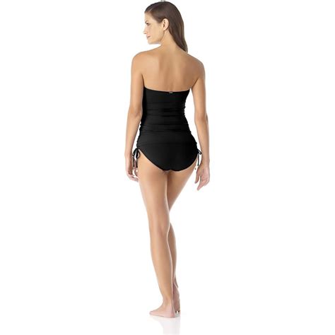 Anne Cole Women S Twist Front Shirred One Piece Swimsuit