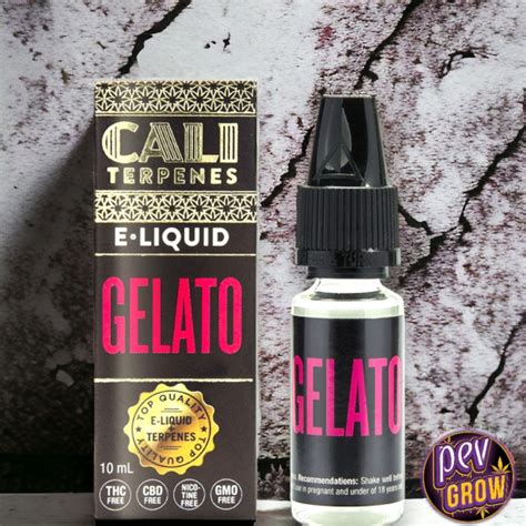 Compra L Quido Vaper Gelato De Cali Terpenes Barato En Pevgrow