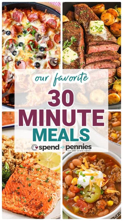 Minute Meals Spend With Pennies