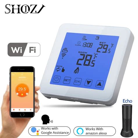 Tuya Smart Home Wifi Energy Saving Thermostat Programmable Touch Screen