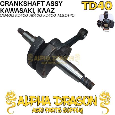 Crankshaft Assy Kawasaki Kaaz Td Stroke Grass Cutter Shopee