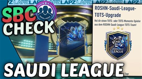 TOTS PACK GÖNNT KOMPLETT Saudi League TOTS Upgrade SBC YouTube