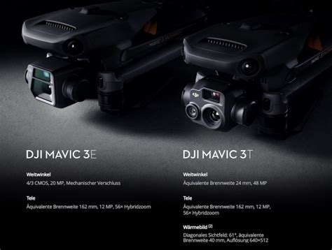 Dji Mavic 3 Enterprise M3e And Dji Mavic 3 Thermal M3t Vorgestellt