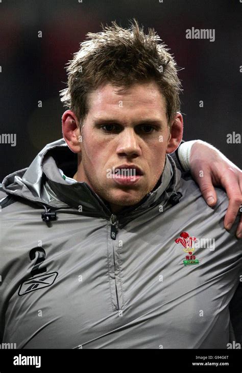 Rhys Thomas Lines Up For Wales In The Rbs 6 Nations Match Against