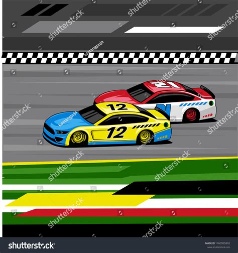 Nascar Vector Clipart