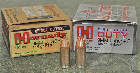 Hornady Critical Duty Vs Critical Defense Handguns