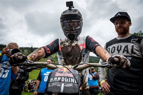 UCI MTB World Cup Jackson Goldstone Flies To First Red Bull Hardline